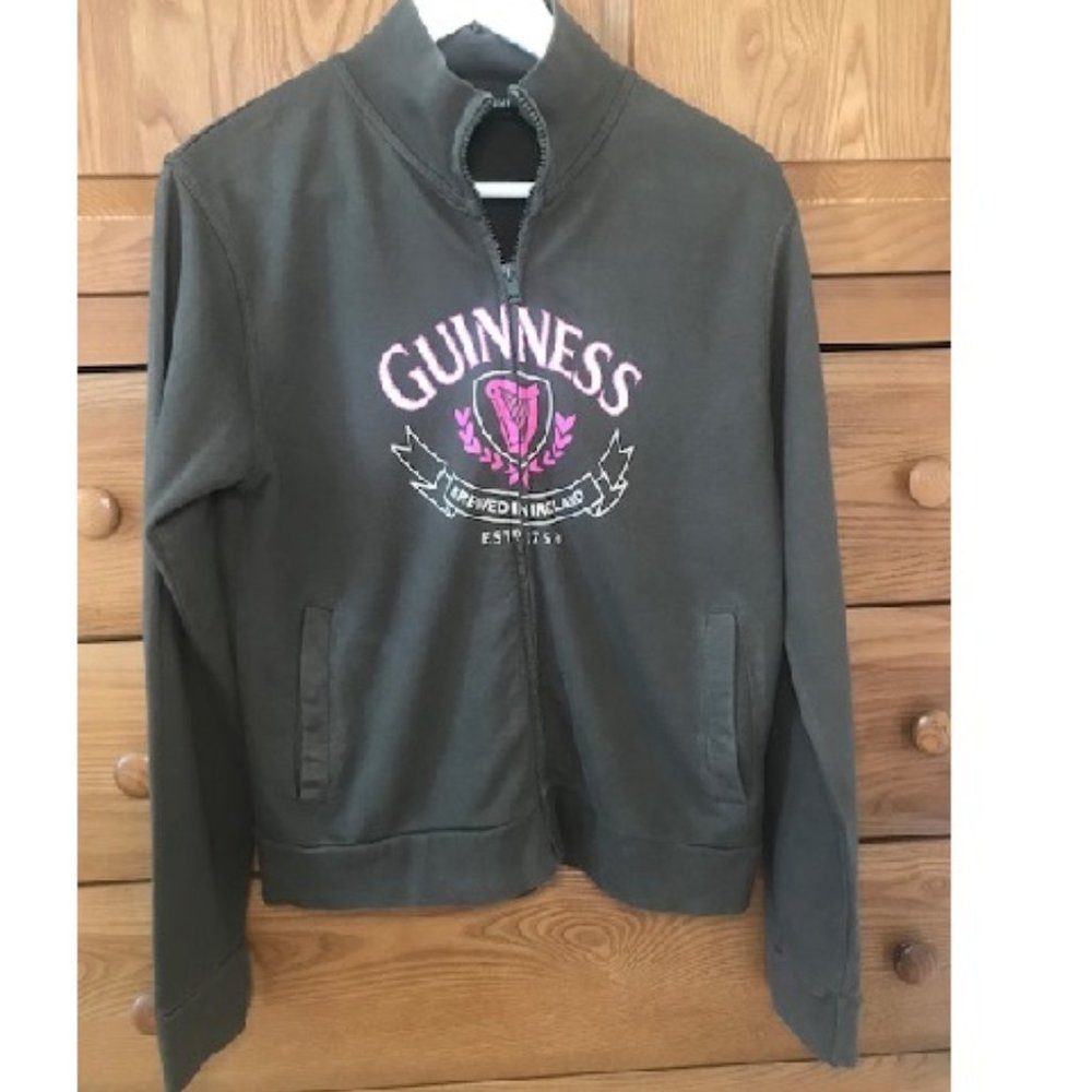 Guinness Full Zip Sweatshirt